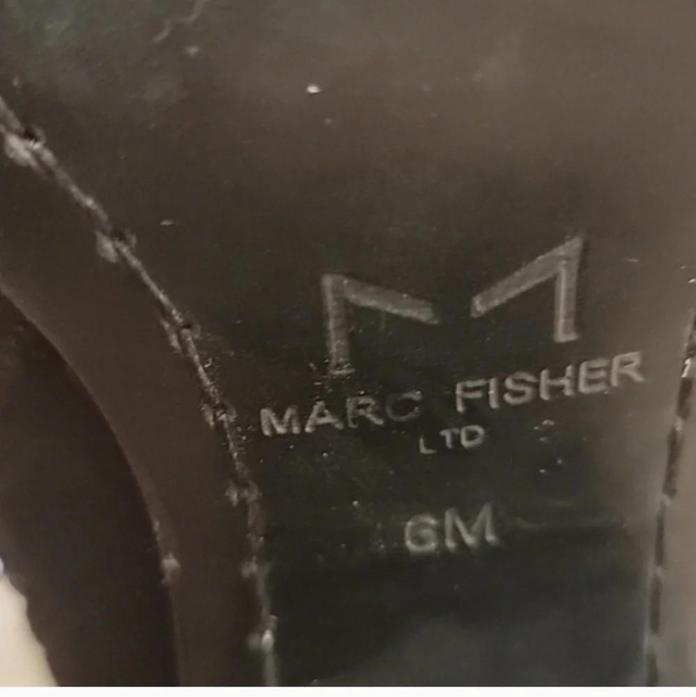 Marc Fisher Black Boots Size 6